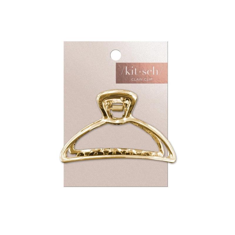 Open Shape Gold Claw Clip